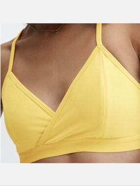 Cotton Triangle Racerback Bralette - New With Tags